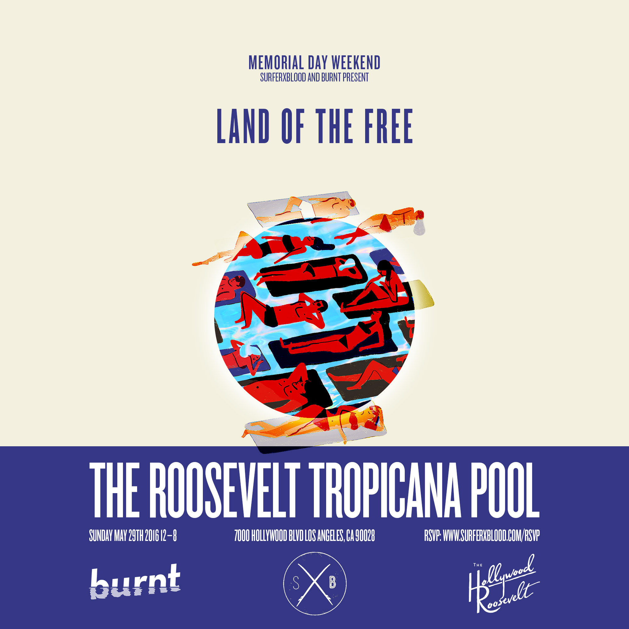 Land of the Free Memorial Pool Party
