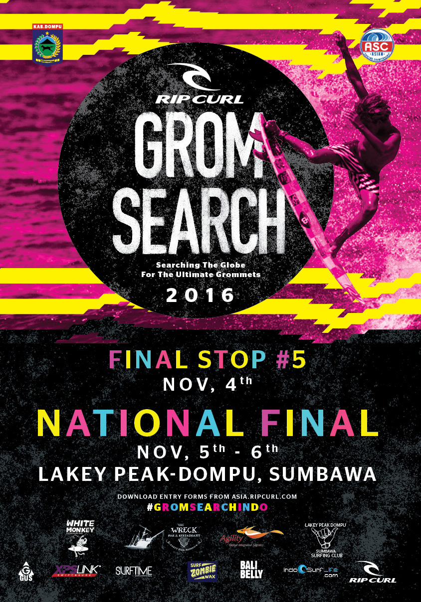 Rip Curl Gromsearch Indonesia
